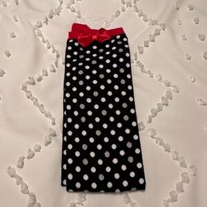 NWT Disney Parks Minnie Mouse Knee High Polka Dot Socks